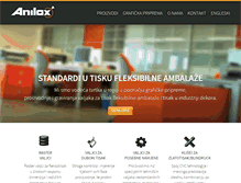 Tablet Screenshot of anilox.hr